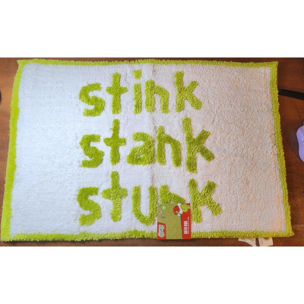 The Grinch Bath Rug Christmas 2025